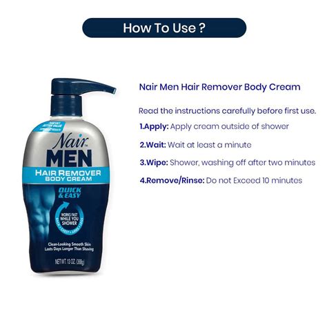Buy NAIR MEN HAIR REMOVAL CREAM 368 ML Online & Get Upto 60% OFF at ...