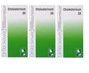 Buy German Remedy Cholesterinum 3x Tablet (PACK OF 3) Online at Low ...