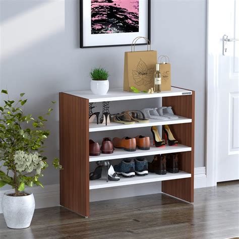 Redwud Filip Engineered Wood Shoe Rack Cabinet/Slipper Stand/Utility ...