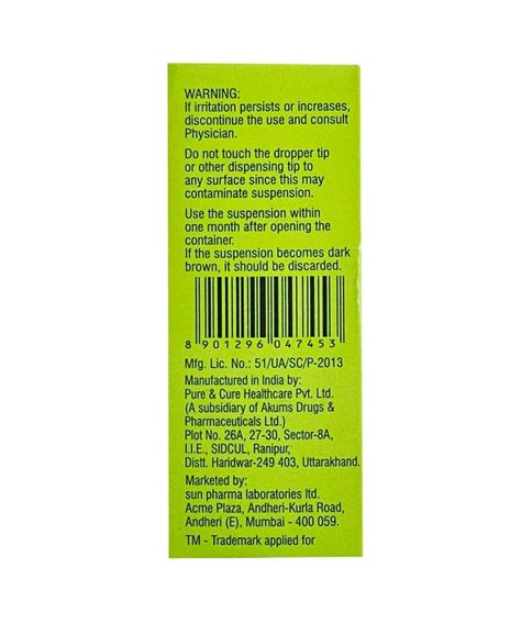 Buy Synca Eye Drop 5 ml online | Uses, Side Effects, Price and ...