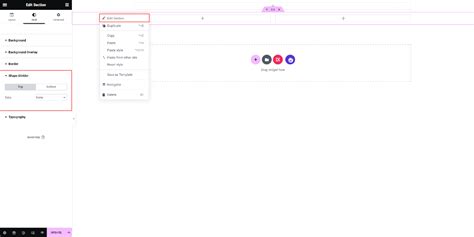 How To Use Elementor Shape Divider Feature To Create Stunning Website ...