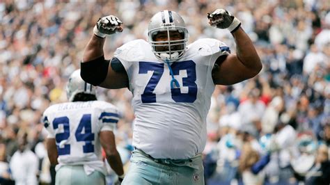 Larry Allen, Cowboys great and NFL Hall of Famer, through the years