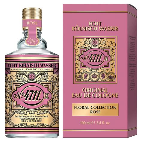 4711 Floral Collection Rose Eau de Cologne - 100ml (For Men & Women ...