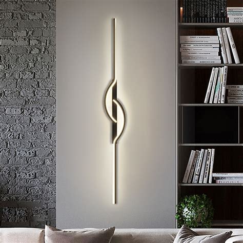 Lightinthebox LED Indoor Wall Light Liner Desin 60cm Curve Indoor ...