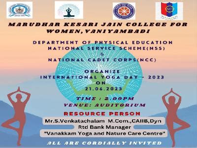 Welcome to Marudhar Kesari Jain College for Women