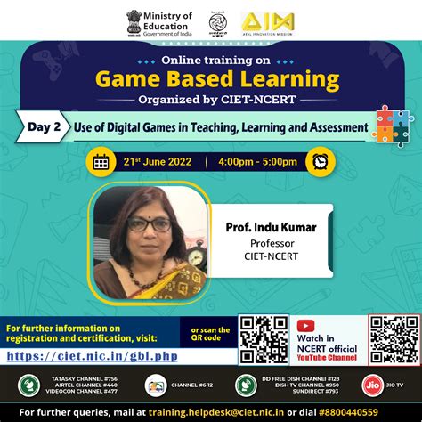 Online Training on “Game Based Learning” | Central Institute of ...