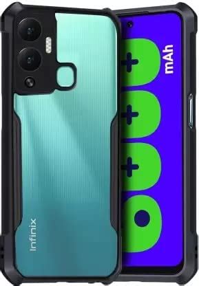 SPAZY CASE® Infinix Hot 20 Play Back Cover | Transparent Crystal Clear ...