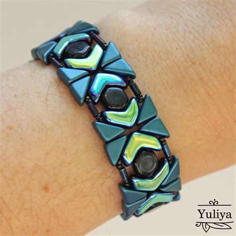 Image result for Beaded Bracelet Patterns