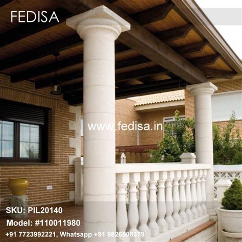 Round Column Design Wooden Pillar Design For Home Room Pillar Design
