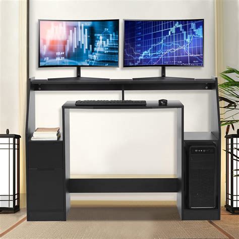 Buy Feterr Computer Desk 48.6 Inch Home Office Multipurpose Writing ...