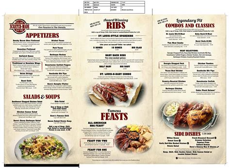 Famous Dave’s Menu Along With Prices and Hours | Menu and Prices