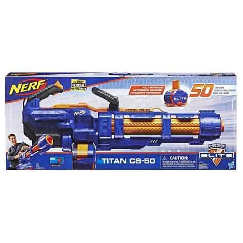 Official Rules and Instructions for Nerf Elite Titan CS-50 Toy Blaster ...