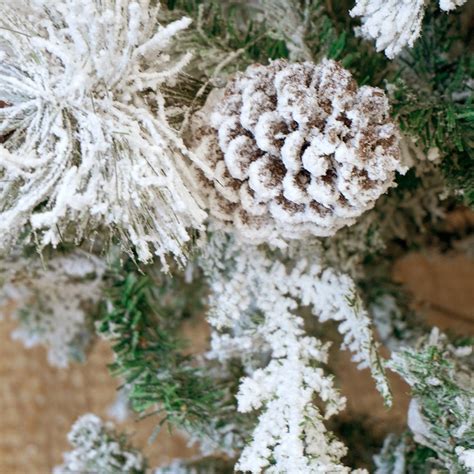 Little Surprise Box Frosted Christmas Tree Décor | The Mom Store