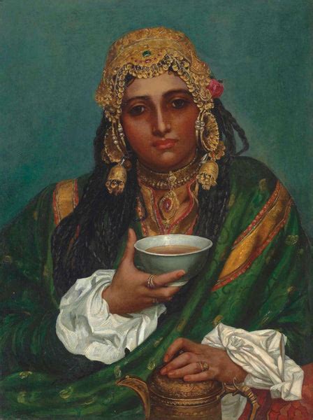 Martaba, A Kashmiri Girl - Valentine Cameron Prinsep - Orientalist ...