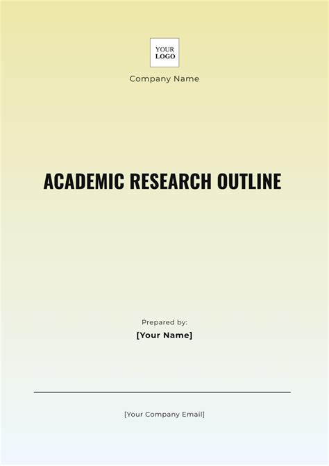 Image result for Research Outline Example