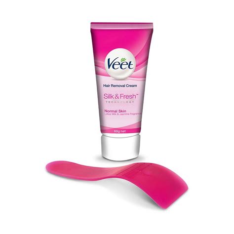 Buy Veet Silk & Fresh Hair Removal Cream, Normal Skin - 60 g Online at ...