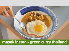 RESEP GREEN CURRY THAILAND   MASAK INSTAN EP 01   YouTube