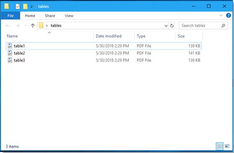 Image result for Excel to PDF Table Example