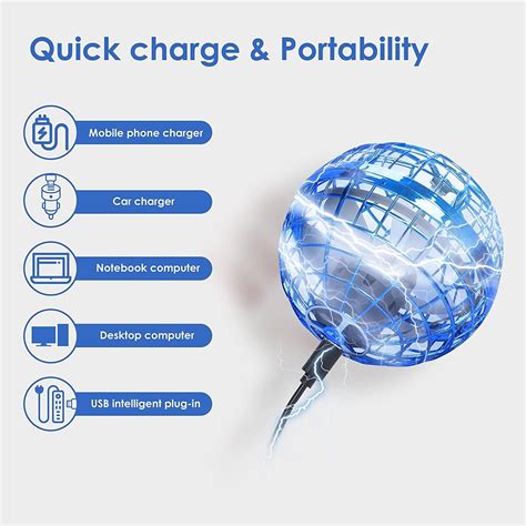 Buy Flying Orb Ball Toys, 2022 Hover Ball Soaring Nebula Flying Orb ...