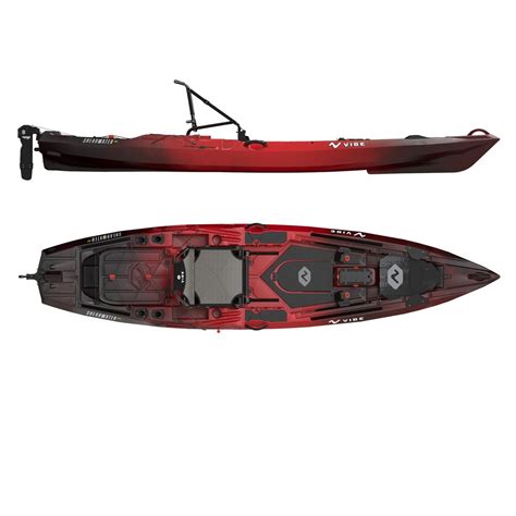 Vibe Shearwater 125 Fishing Kayak - Electric Surf Sports