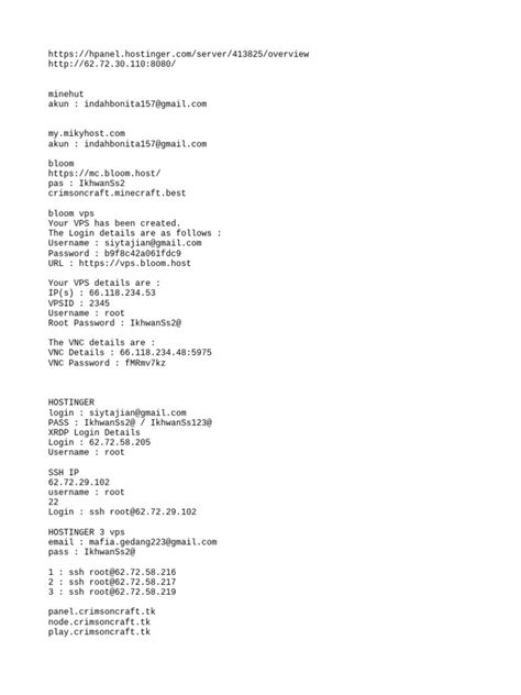 Image result for Software Server List Template