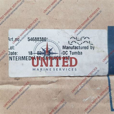 ALFA LAVAL 54688380 INTERMEDIATE SERVICE KIT | United Marine Services