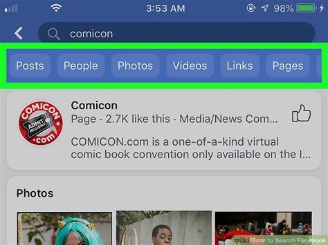 Image result for Facebook.com Search Query