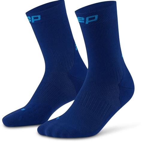 CEP Compression Core Run Mid Cut 5.0 Men's Compression Socks (Dark Blu ...