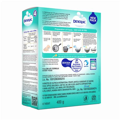 Dexolac Follow-Up Formula Stage 4 Powder (18-24 Months), 800 gm (2 x ...