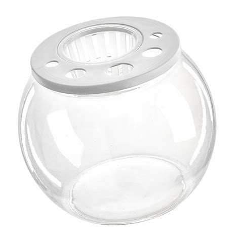EHJRE Fish Tank Fish Bowl Tabletop with Hollow Top Cover India | Ubuy