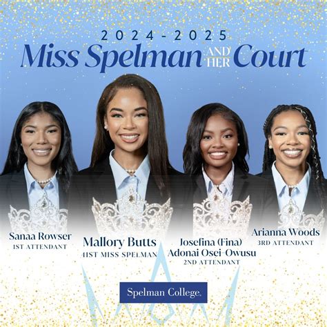 Spelman College on LinkedIn: Congratulations to Miss Spelman 2024-2025 ...