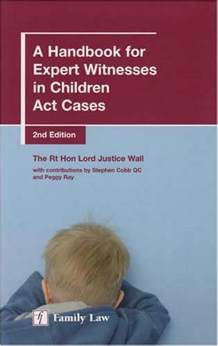 Buy A Handbook for Expert Witnesses in Children Act Cases Book Online ...