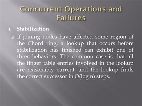 Concurrent Operations 的图像结果