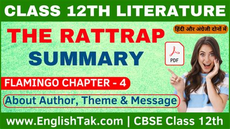 Image result for Class 12 Chapter Rat Trap