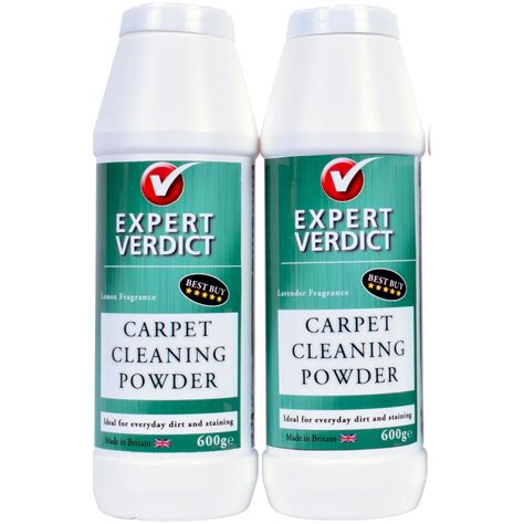 Lavender | Dry Clean Carpet Powder - 2 x 600g packs | Expert Verdict