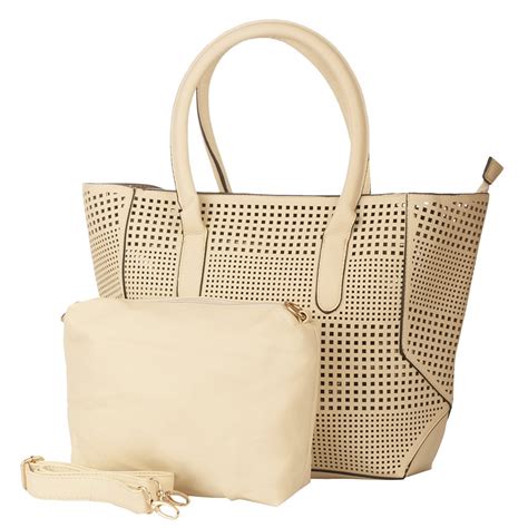 Buy Vero Couture Laser-Cut Tote Bag & Sling Combo at Amazon.in