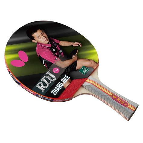 Butterfly RDJ S4 ITTF Approved Ping Pong Paddle Great Spin Speed ...