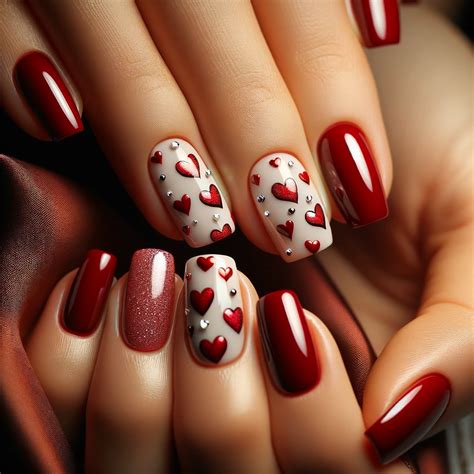 Easy Nail Designs For Valentines Day