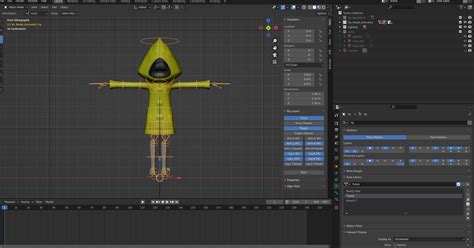 Little Nightmares Character Six - Blender Market