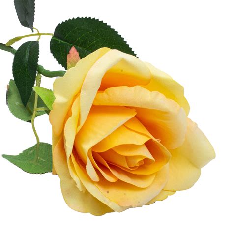 Artificial Flower Rose Light Yellow 20inch 1Stem – Itsy Bitsy
