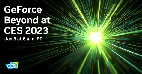 GeForce Beyond at CES 2023 - A Special Broadcast Event | GeForce News ...