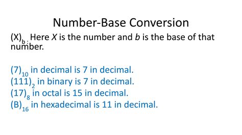 LEC 01(Number System)(Decimal,Octal,Hexadecimal,Binary) | PDF