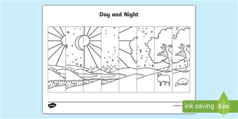 Day and Night Drawing – Agamograph – Twinkl - Twinkl