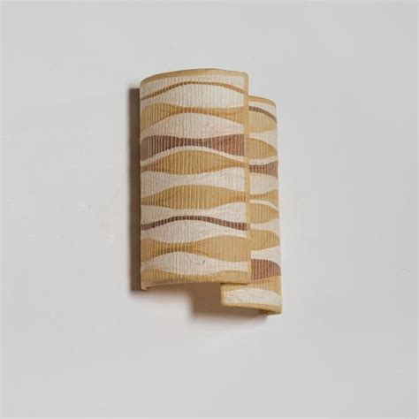 Lokta V/H Skyline Woven Wall Lamp – Bonito Studio