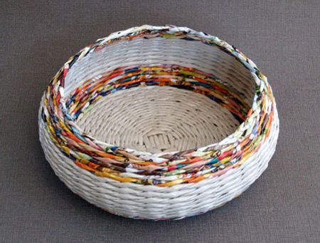 Image result for Making Newspaper Baskets
