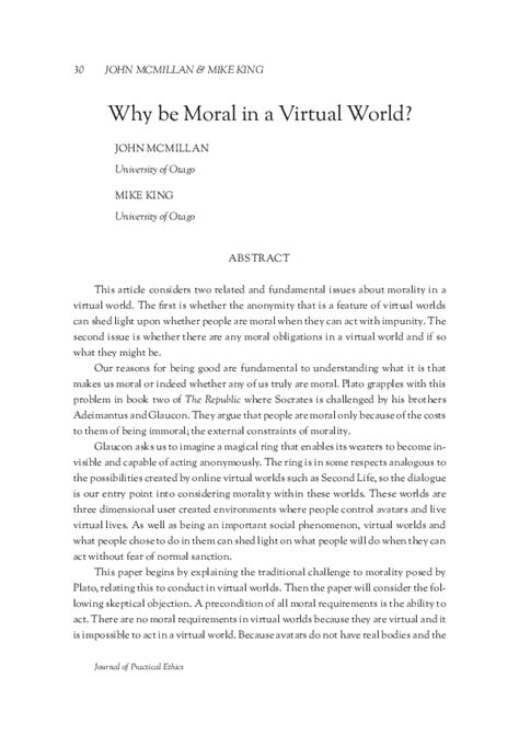 Virtual Morality Episodes 的图像结果