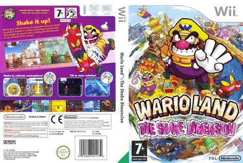 Wario Land The Shake Dimension PAL Wii FULL | Wii Covers | Cover ...