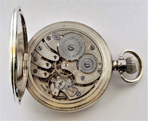 Antique Buren Silver Pocket Watch For James Walker.