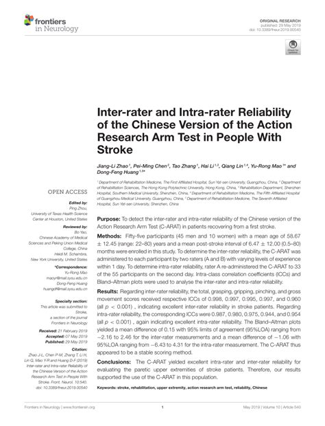 Inter-Rater Reliability in Research 的图像结果