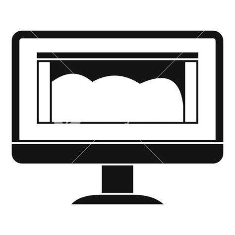 Image result for Computer Monitor Drawing